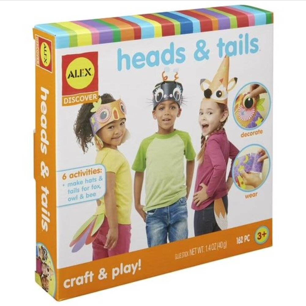 Alex Toys 'Heads & Tails' Craft and Activity Kit